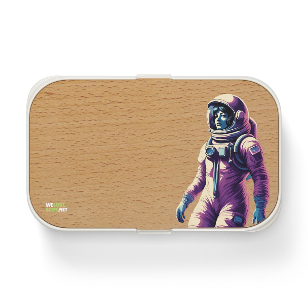 Astronaut Girl Bento Lunch Box - Unique Space-Themed Design