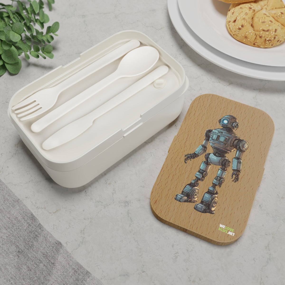 Hello Human SpaceArt Bento Lunch Box-welovescifi.net