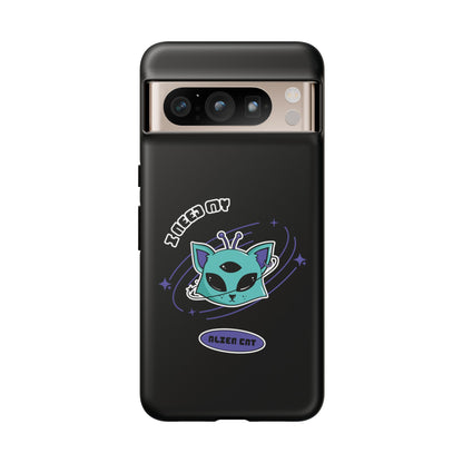 Cat Mobile Case Funny UFO Sci-Fi Tough Google Pixel Cover