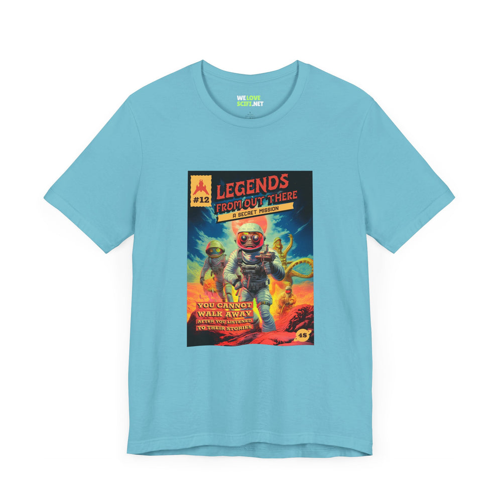 Retro Sci-Fi T-Shirt | Legends From Out There | WeLoveSciFi