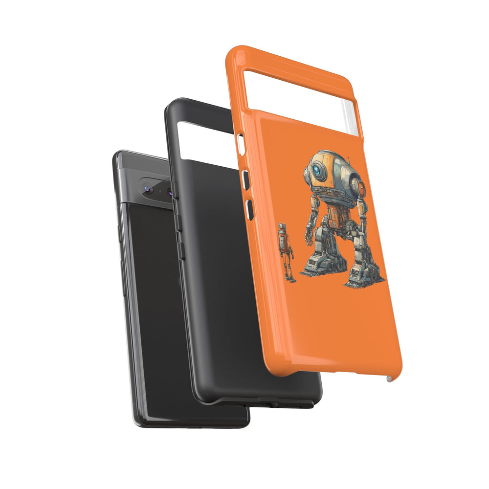 Robot Space Art Astronaut Pixel Mobile Cases Tough & Stylish