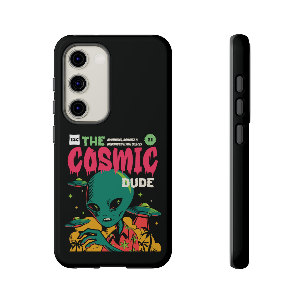 Retro Comic UFO Samsung Galaxy Cases