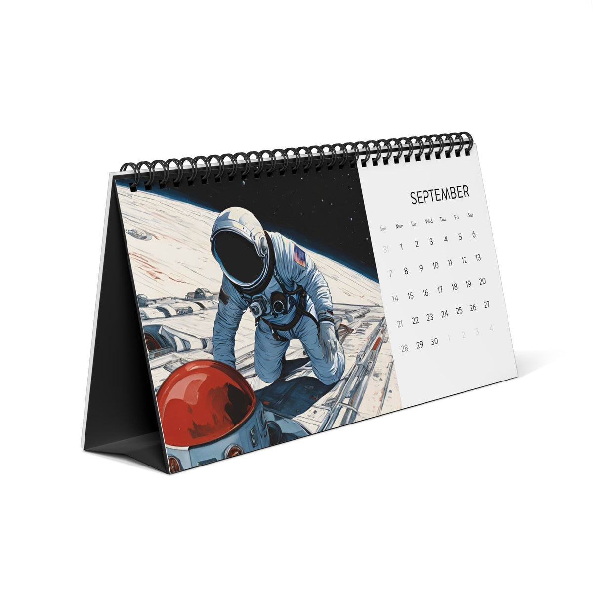 The Astronaut Desktop Calendar 2025-welovescifi.net