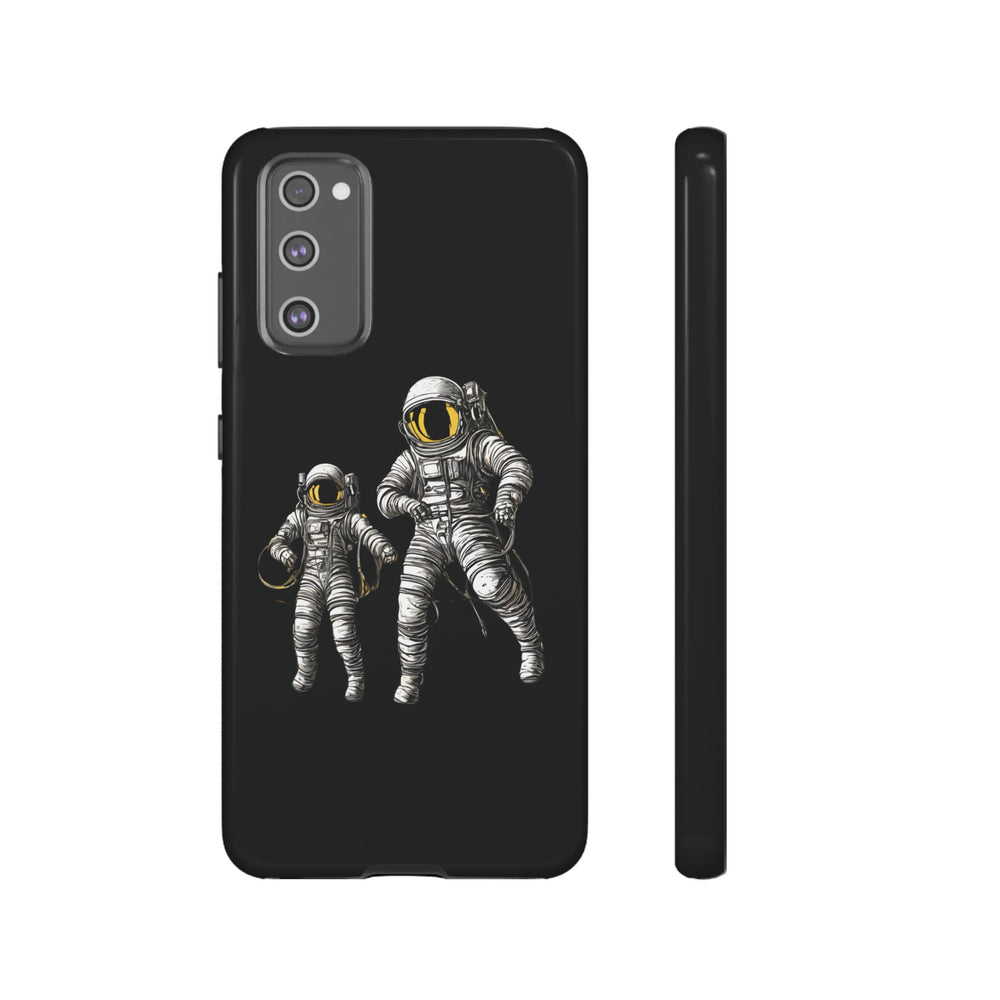 Astronauts Floating Tough Samsung Galaxy Mobile Cases