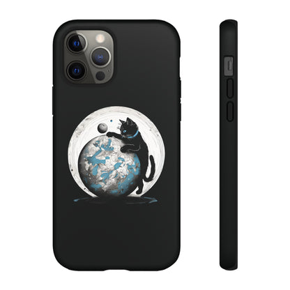 Space Player Cat Tough iPhone Mobile Cases - We Love SciFi