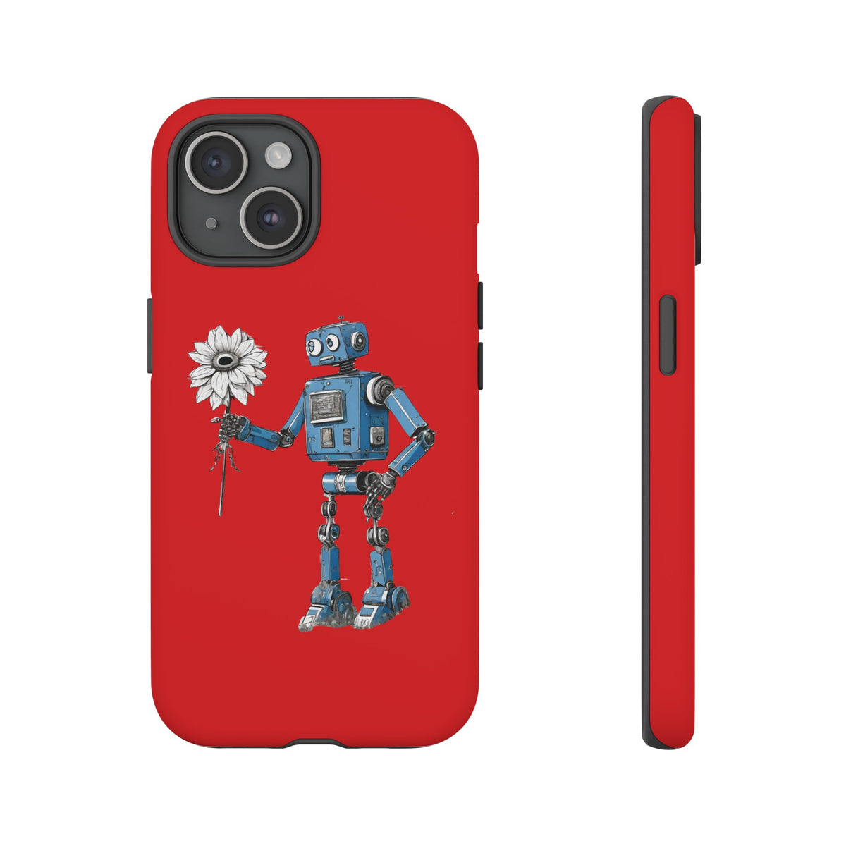 Maybe Baby Robot Spaceart Tough iPhone Mobile Cases