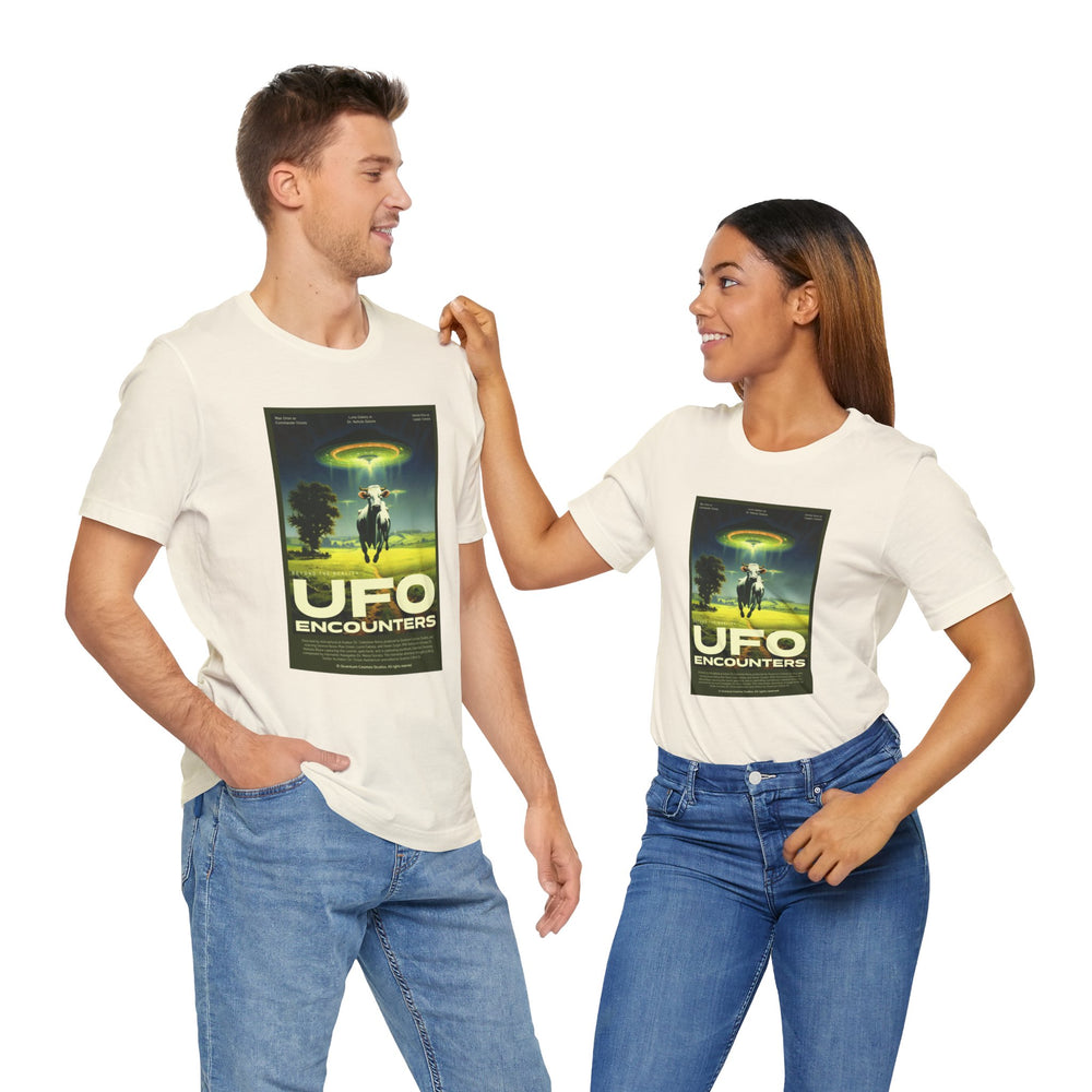 UFO Encounters Retro Sci-Fi T-Shirt-welovescifi.net