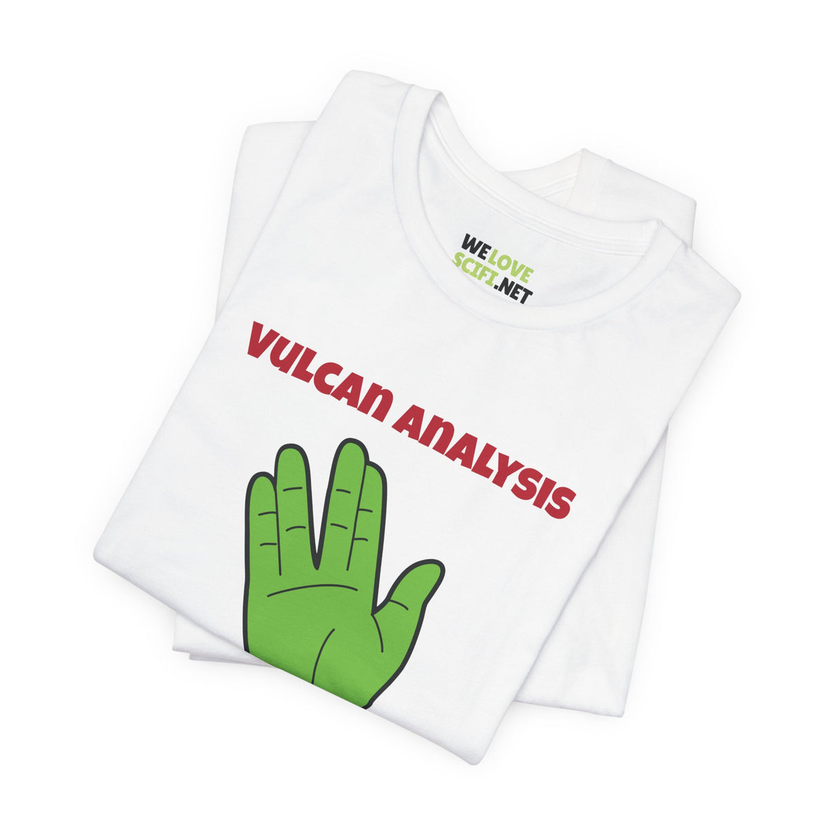 Vulcan Analysis Funny Spock Christmas Unisex Tee-welovescifi.net