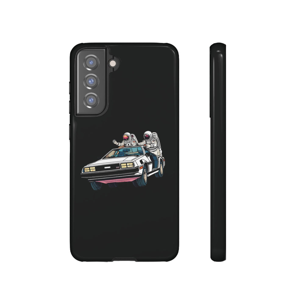 Delorean Party Astronauts Tough Samsung Galaxy Mobile Cases