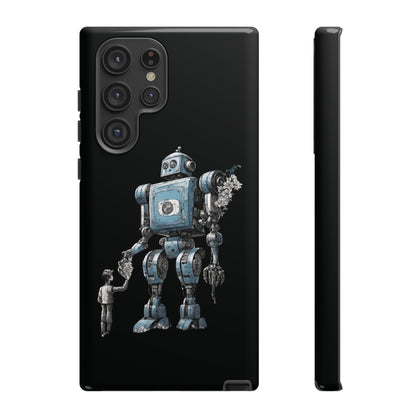 Robot Space Art Samsung Galaxy Case: Tough & Stylish