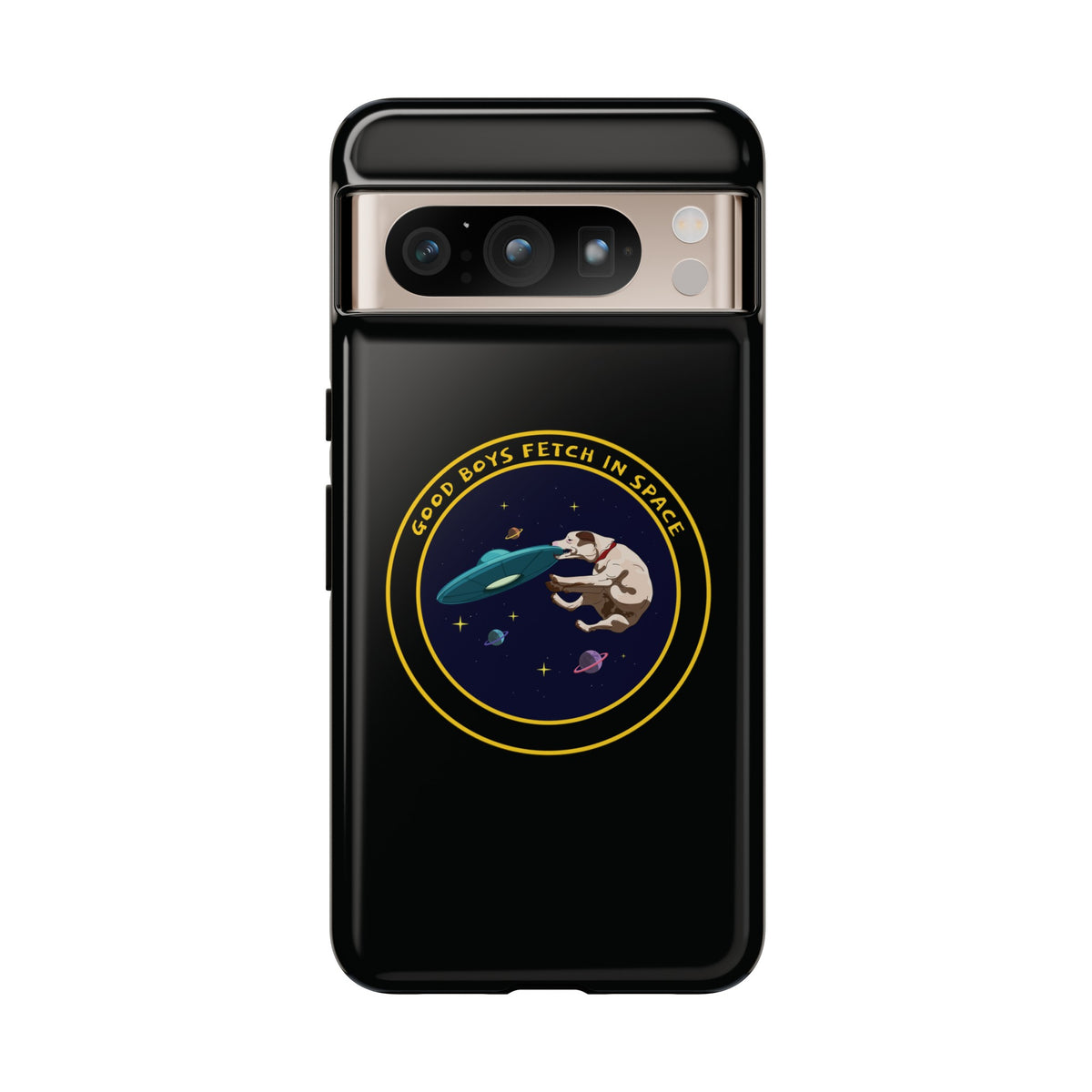 Boy Fetch In Space Dog SciFi Tough Google Pixel Mobile Case