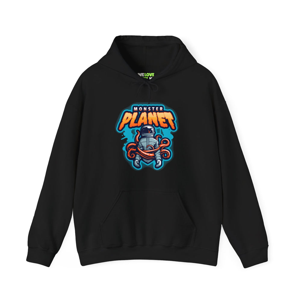 Monster Planet Hoodie - Astronaut Sci-Fi Hoodie WeLoveSciFi