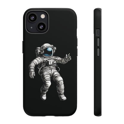 space art astronaut phone case-Space Art Astronautb iPhone