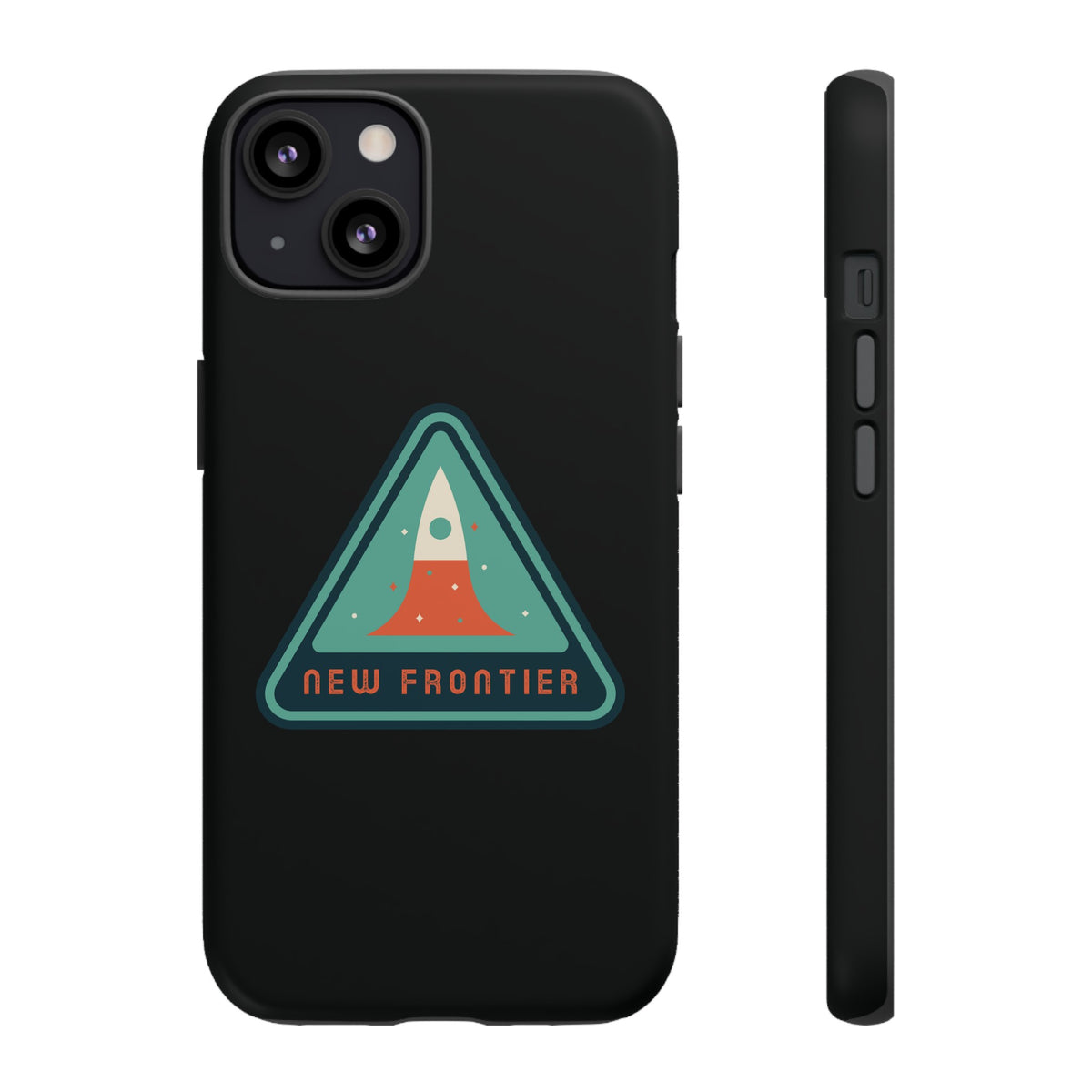 Retro Sci-Fi iPhone Cases New Frontier Tough Mobile Covers