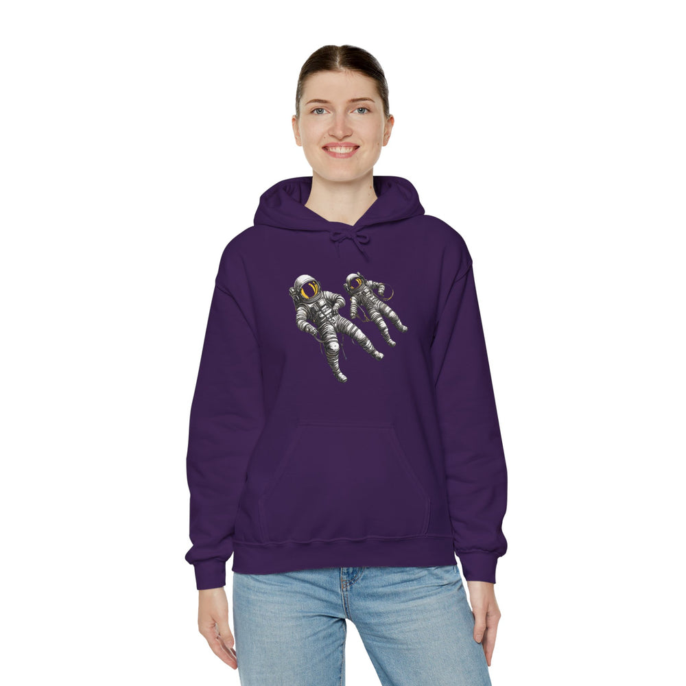 Astronauts Floating Sci-Fi Hoodie-welovescifi.net