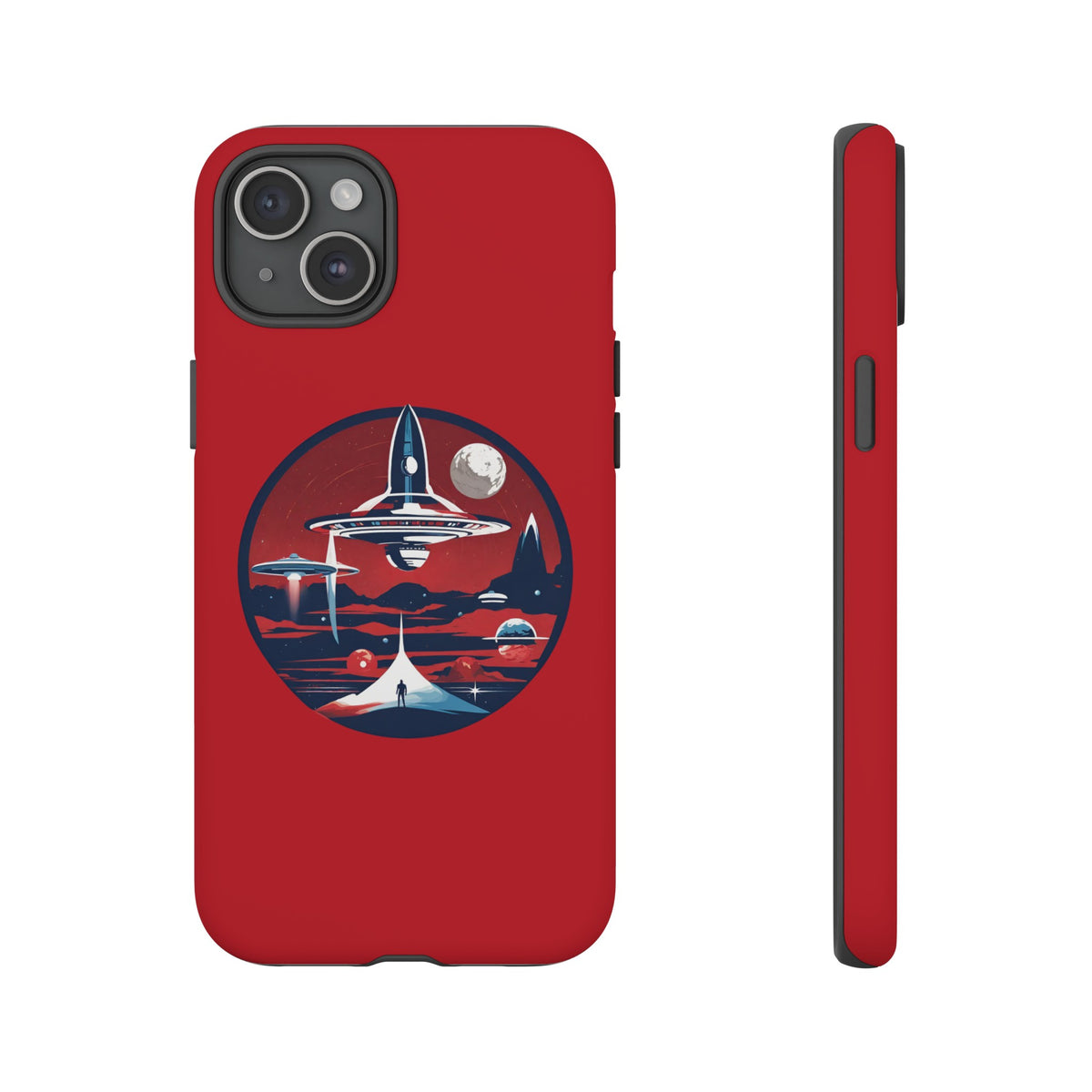 Space Art iPhone Cases | Sci-Fi Tough Mobile covers