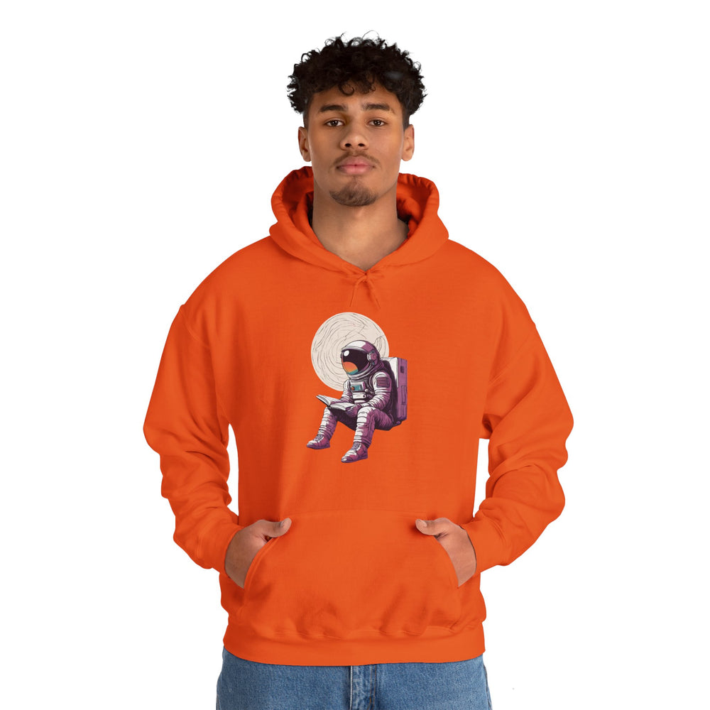 Astronaut Space Art Hoodie | Read That Book Sci-Fi Apparel