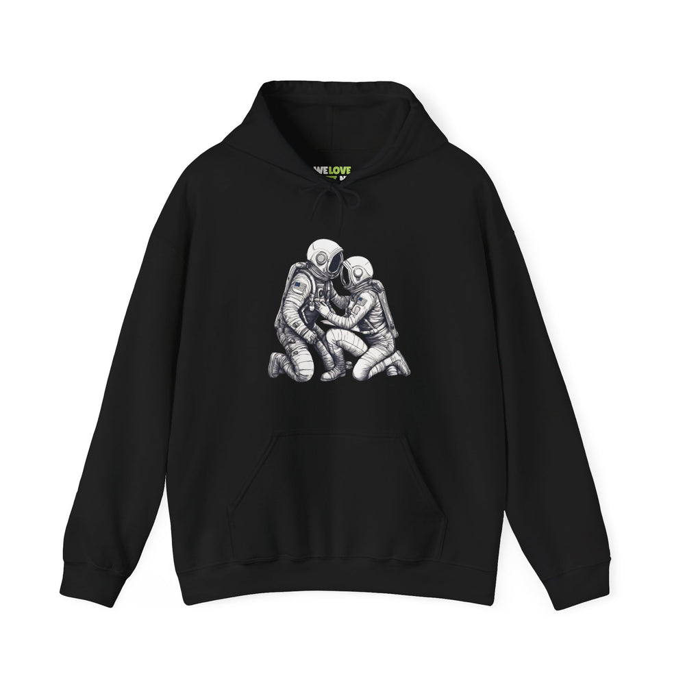 astronut space art hoodie 