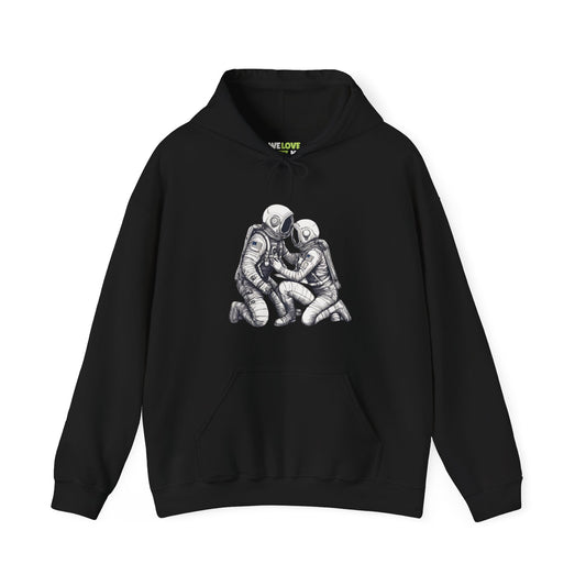 astronut space art hoodie 