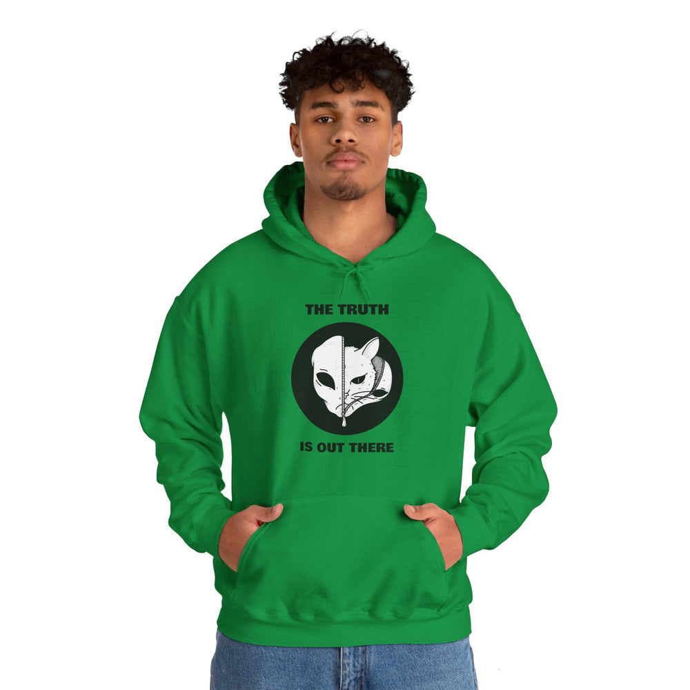 The Truth Is Out There Alien Cat Sci-Fi Hoodie Shop Now