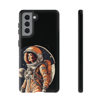 Spacegirl Astronaut Samsung Galaxy Cases