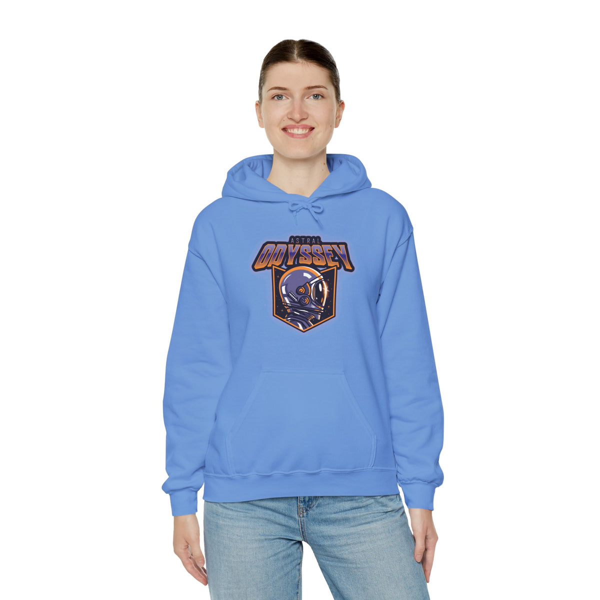 Astral Odyssey Astronaut Sci-Fi Hoodie-welovescifi.net