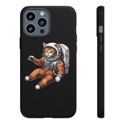 Redhead Spacecat iPhone Case - Tough Astronaut Mobile Cover