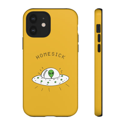 Funny UFO iPhone Cases Homesick Sci-Fi Tough Mobile Covers