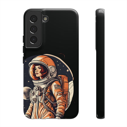 Spacegirl Astronaut Samsung Galaxy Cases