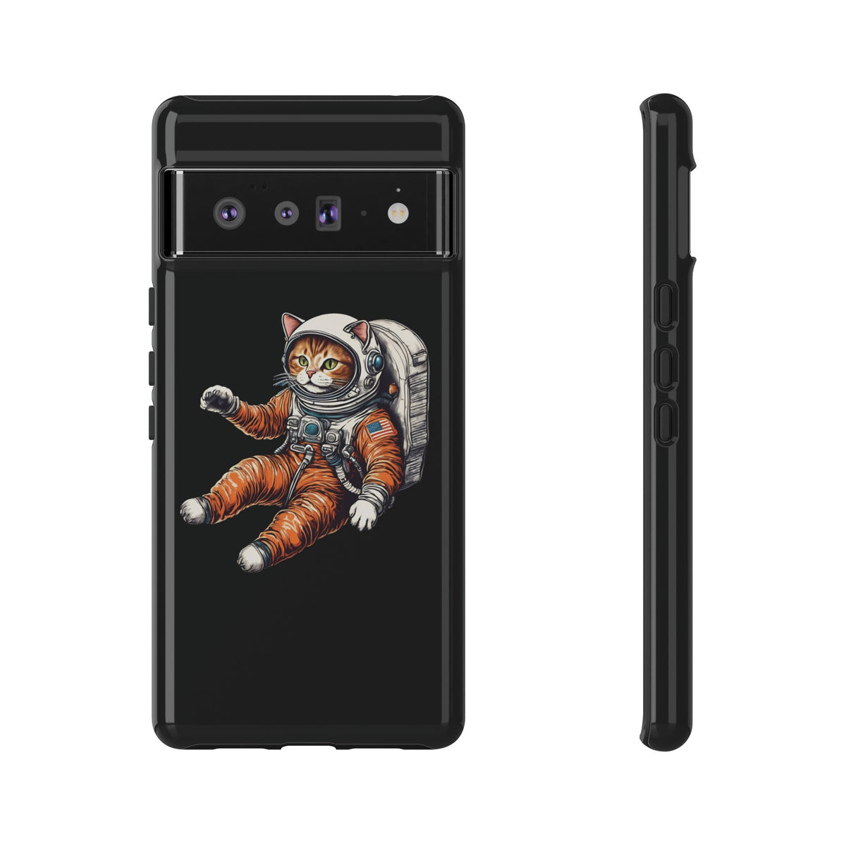 Redhead Spacecat Astronaut Google Pixel Mobile Cases