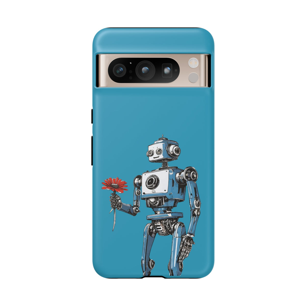 You Never Bring Me Flowers Robot SpaceArt Tough Google Pixel Mobile Cases-welovescifi.net