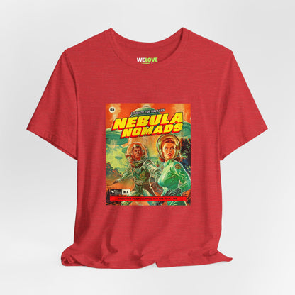 Nebula Nomads Retro Sci-Fi T-Shirt | Vintage Sci-Fi Tee