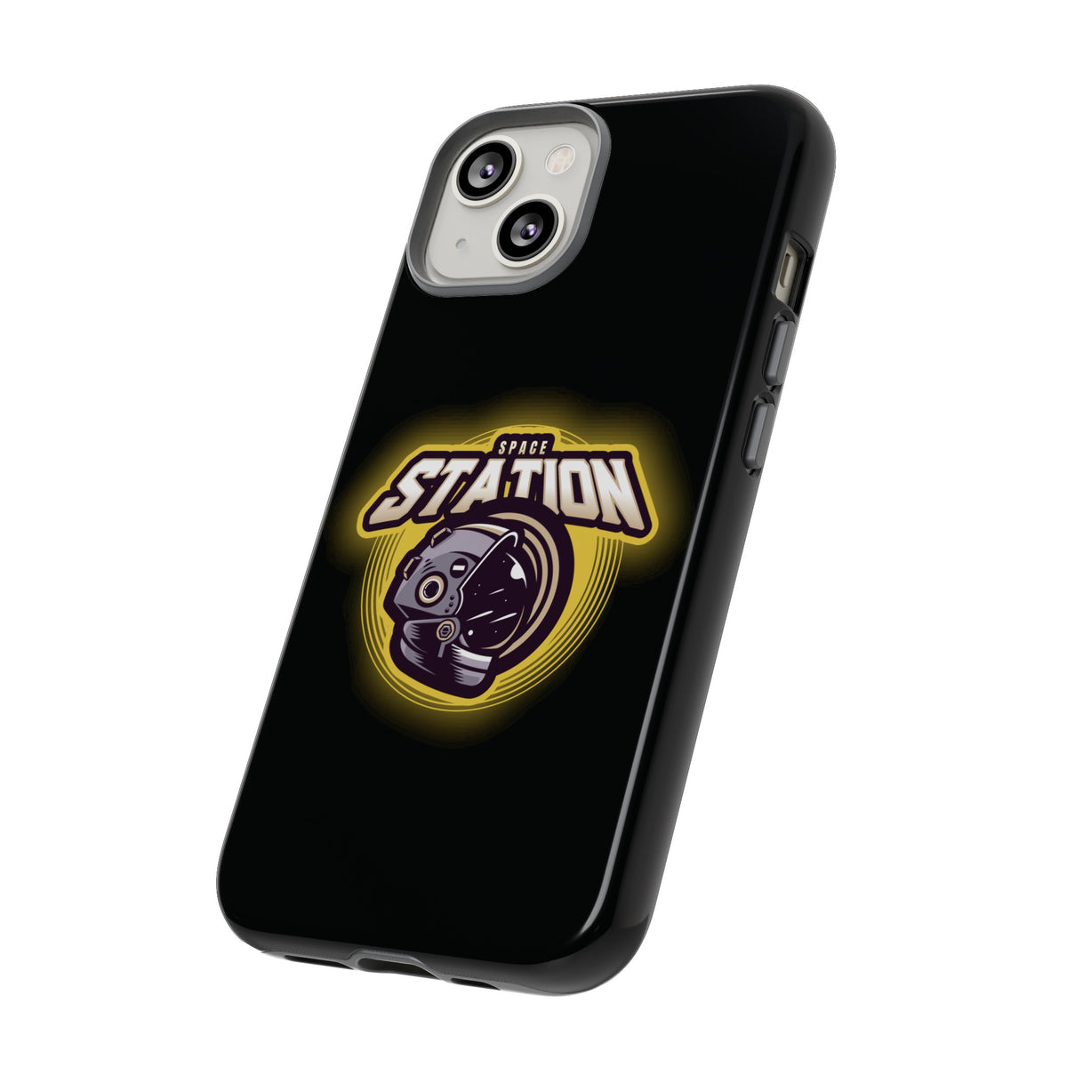 Space Station iPhone Cases Sci-Fi Tough Mobile Protection