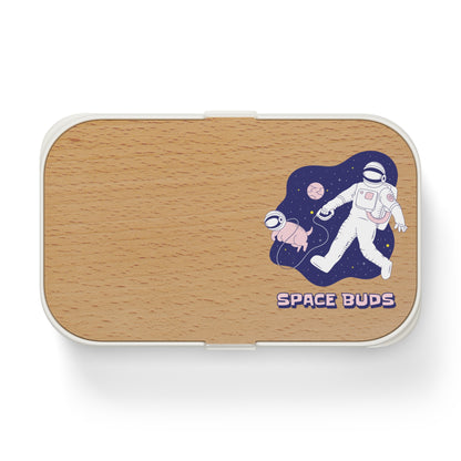 Space Buds Dog and Astronaut Bento Lunch Box - Sci-Fi Lunch