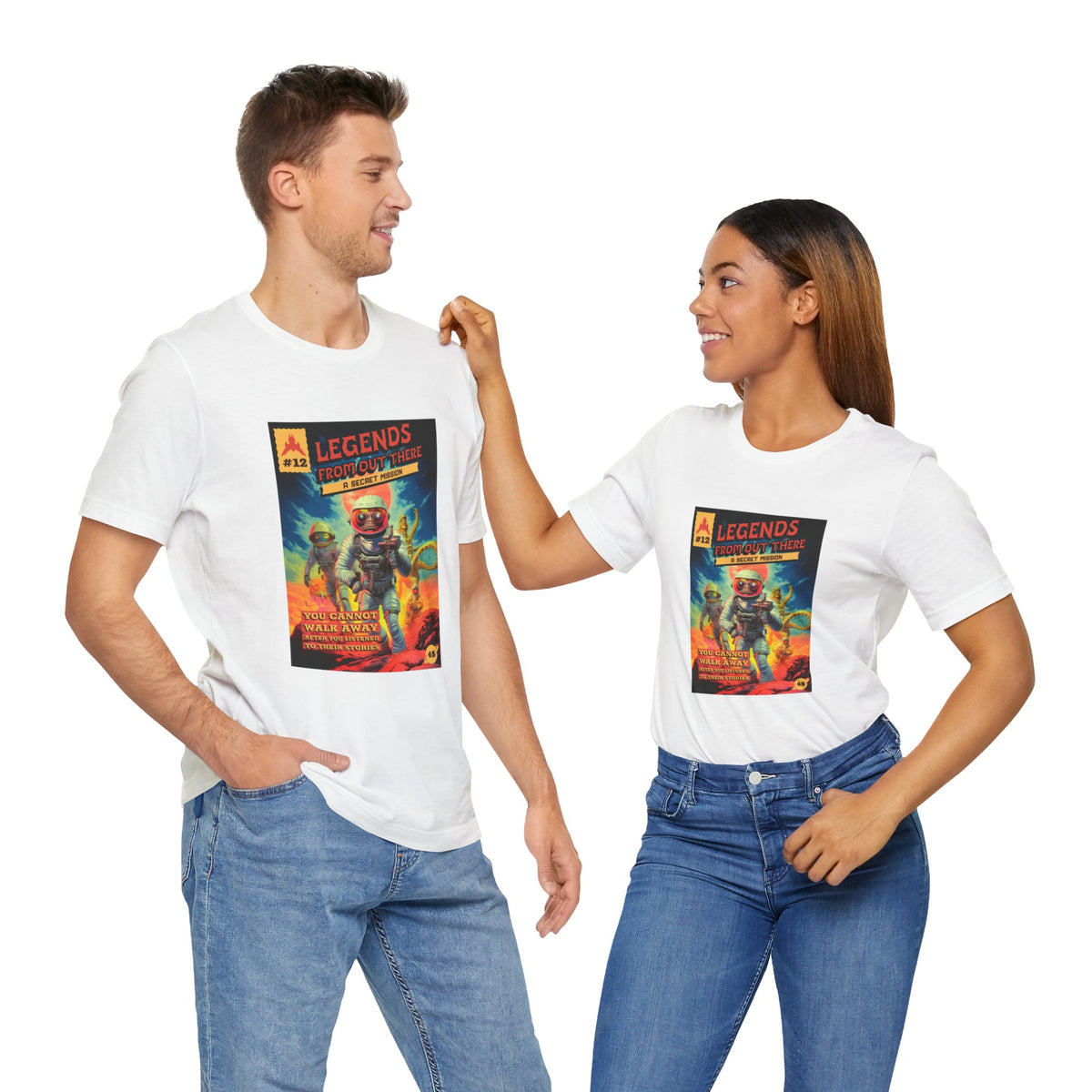 Retro Sci-Fi T-Shirt | Legends From Out There | WeLoveSciFi