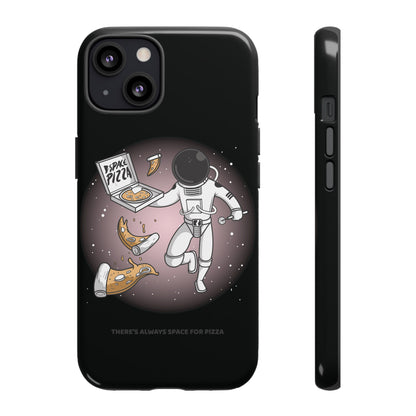 Space Pizza Case | Funny Astronaut Sci-Fi iPhone Cover