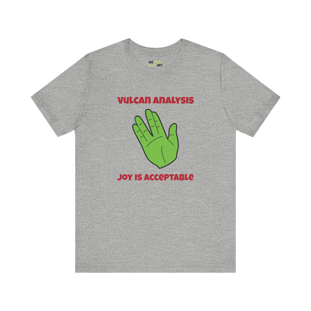 Vulcan Analysis Funny Spock Christmas Unisex Tee-welovescifi.net