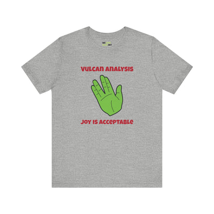 Vulcan Analysis Funny Spock Christmas Unisex Tee-welovescifi.net