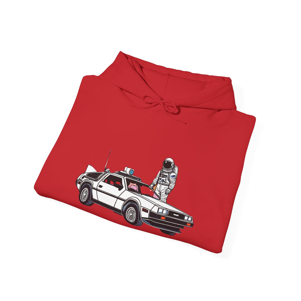 Take a Ride Delorean Astronaut Sci-Fi Hoodie We Love Sci-Fi