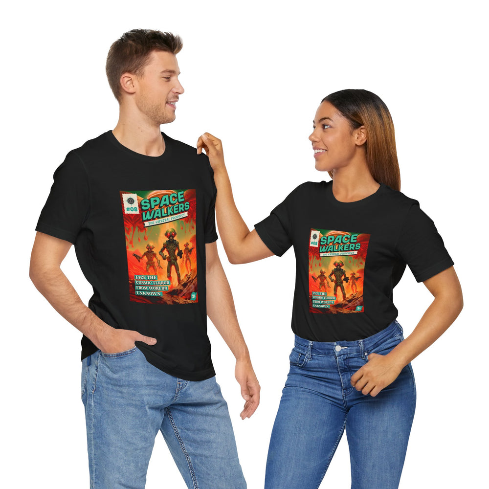 Space Walkers Retro Sci-Fi T-Shirt | We Love Sci-Fi