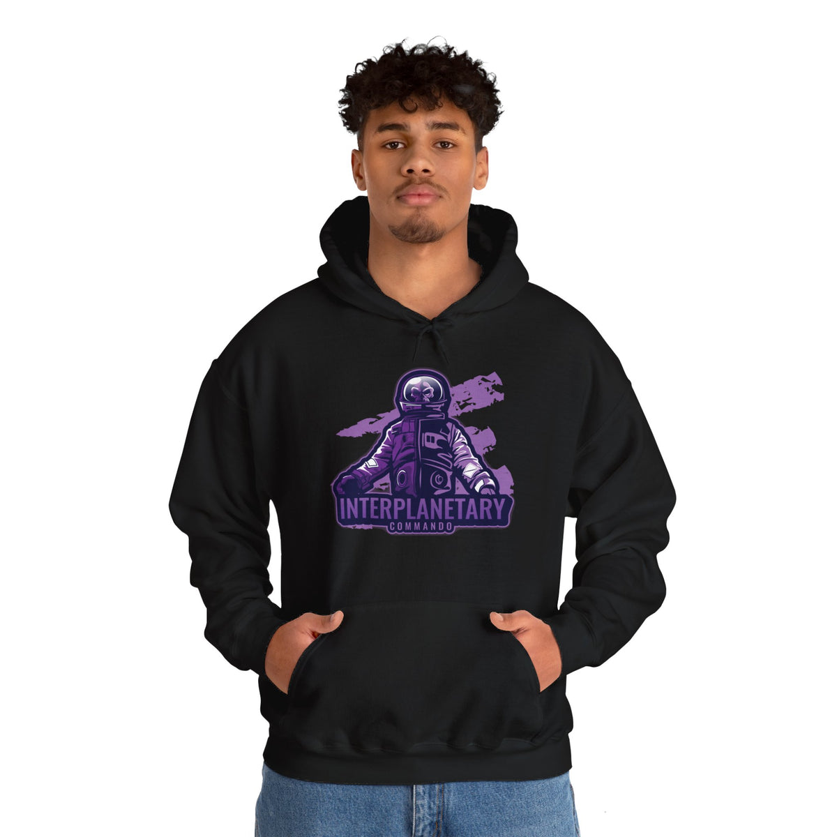 Interplanetary Commando Hoodie Sci-Fi Hoodie for Space Fans