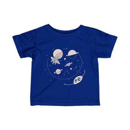 SpaceStation Tee for Infants - SciFi Fine Jersey Tee