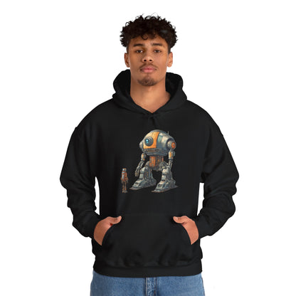 Robot Spaceart Hoodie - Sci-Fi Look at Me Hoodie WeLoveSciFi