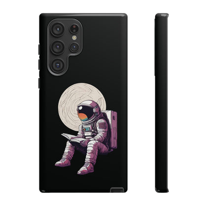 Space Art Samsung Galaxy Mobile Cases | Astronaut Design