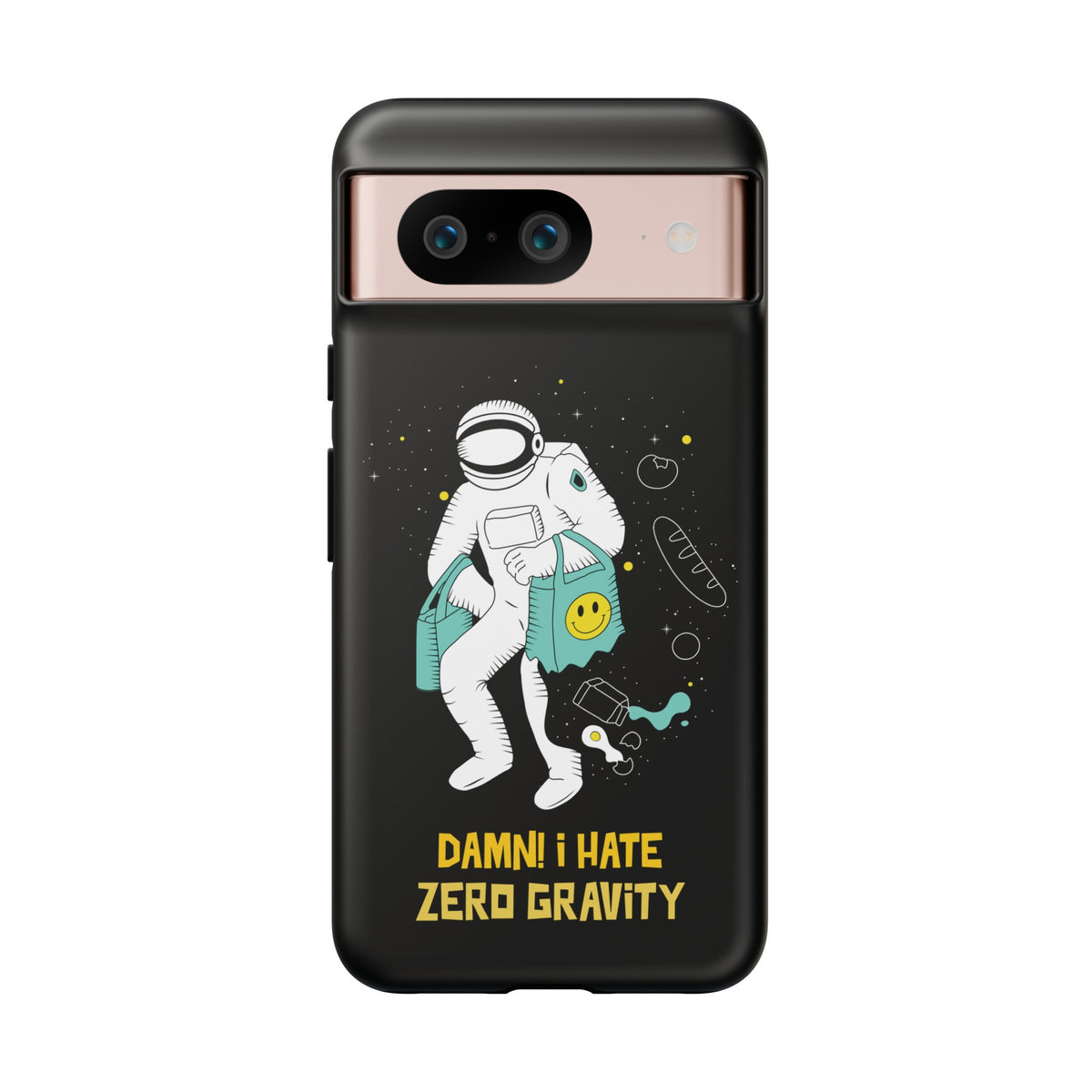 Zero Gravity Funny Astronaut Sci-Fi Tough Google Pixel Mobile Cases-welovescifi.net