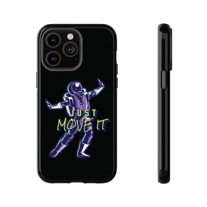 Astronaut iPhone Case Just Move It Sci-Fi Tough Mobile Cases