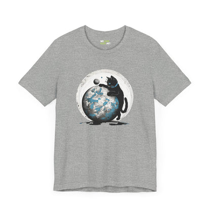 Space Player Cat Sci-Fi T-Shirt | WeLoveSciFi