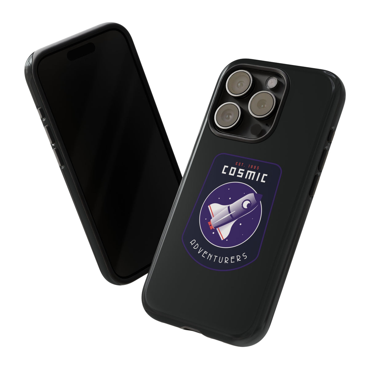 Cosmic Adventurers Sign Sci-Fi Tough iPhone Mobile Cases