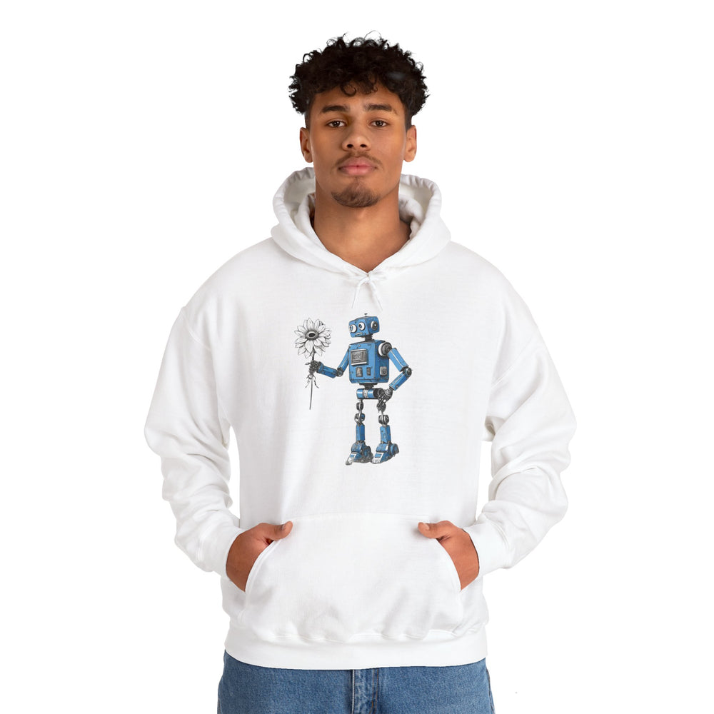 Robot Space Art Hoodie | Maybe Baby Sci-Fi Hoodie