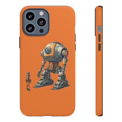 Robot Space Art iPhone Cases | Sci-Fi Tough Mobile Covers